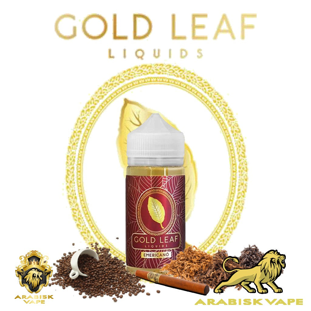 Gold Leaf Liquids - Emericano 100ml 3mg – Arabisk Vape