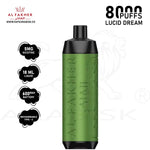 Load image into Gallery viewer, AL FAKHER CROWN BAR 8000 PUFFS 5 MG - LUCID DREAM AL FAKHER

