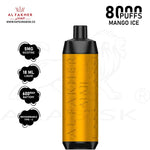 Load image into Gallery viewer, AL FAKHER CROWN BAR 8000 PUFFS 5 MG - MANGO ICE AL FAKHER
