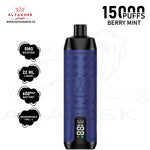 Load image into Gallery viewer, AL FAKHER CROWN BAR PRO MAX 15000 PUFFS 5MG - BERRY MINT 
