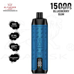 Load image into Gallery viewer, AL FAKHER CROWN BAR PRO MAX 15000 PUFFS 5MG - BLUEBERRY GUM 
