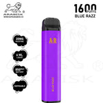 Load image into Gallery viewer, ARABISK AR 1600 PUFFS 20MG - BLUERAZZ Arabisk Vape
