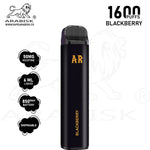 Load image into Gallery viewer, ARABISK AR 1600 PUFFS 50MG - BLACKBERRY Arabisk Vape
