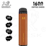 Load image into Gallery viewer, ARABISK AR 1600 PUFFS 50MG - COFFEE CHOCO Arabisk Vape
