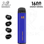 Load image into Gallery viewer, ARABISK AR 1600 PUFFS 50MG - ENERGY DRINK- Arabisk Vape
