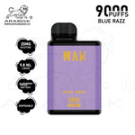 Load image into Gallery viewer, ARABISK AR MAX 9000 PUFFS 20MG - BLUERAZZ Arabisk Vape
