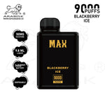 Load image into Gallery viewer, ARABISK AR MAX 9000 PUFFS 50MG - BLACKBERRY ICE Arabisk Vape
