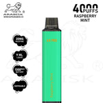 Load image into Gallery viewer, ARABISK AR PRO 4000 PUFFS 20MG - RASPBERRY MINT Arabisk Vape
