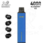 Load image into Gallery viewer, ARABISK AR PRO 4000 PUFFS 50MG - BLUEBERRY ICE Arabisk Vape
