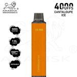 Load image into Gallery viewer, ARABISK AR PRO 4000 PUFFS 50MG - CANTALOUPE ICE Arabisk Vape
