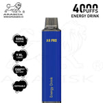 Load image into Gallery viewer, ARABISK AR PRO 4000 PUFFS 50MG - ENERGY DRINK Arabisk Vape
