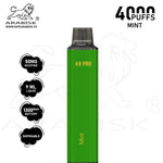 Load image into Gallery viewer, ARABISK AR PRO 4000 PUFFS 50MG - MINT Arabisk Vape

