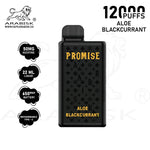 Load image into Gallery viewer, ARABISK PROMISE 12000 PUFFS 50MG RECHARGEABLE - ALOE BLACKCURRANT Arabisk Vape
