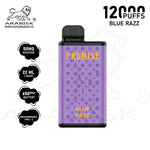 Load image into Gallery viewer, ARABISK PROMISE 12000 PUFFS 50MG RECHARGEABLE - BLUE RAZZ Arabisk Vape
