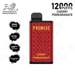 Load image into Gallery viewer, ARABISK PROMISE 12000 PUFFS 50MG RECHARGEABLE - CHERRY POMEGRANATE Arabisk Vape
