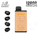Load image into Gallery viewer, ARABISK PROMISE 12000 PUFFS 50MG  RECHARGEABLE - PUMPKIN LATTE Arabisk Vape
