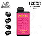 Load image into Gallery viewer, ARABISK PROMISE 12000 PUFFS 50MG  RECHARGEABLE - STRAWBERRY KIWI Arabisk Vape
