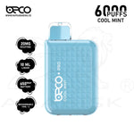Load image into Gallery viewer, BECO PRO 6000 PUFFS 20MG - COOL MINT Beco
