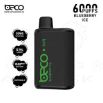 Load image into Gallery viewer, BECO SOFT 6000 PUFFS 20MG - BLUEBERRY ICE Beco

