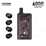 Load image into Gallery viewer, HCOW MBOX 6000 PUFFS 50MG - LUSH ICE HCOW
