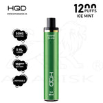 Load image into Gallery viewer, HQD CUVIE PLUS 1200 PUFFS 50MG - ICE MINT HQD
