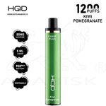 Load image into Gallery viewer, HQD CUVIE PLUS 1200 PUFFS 50MG - KIWI POMEGRANATE HQD
