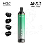 Load image into Gallery viewer, HQD XXL 4500 PUFFS 50MG - COOL MINT HQD
