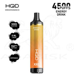 Load image into Gallery viewer, HQD XXL 4500 PUFFS 50MG - ENERGY DRINK HQD
