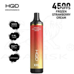Load image into Gallery viewer, HQD XXL 4500 PUFFS 50MG - FROZEN STRAWBERRY CREAM HQD
