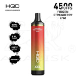 Load image into Gallery viewer, HQD XXL 4500 PUFFS 50MG - FROZEN STRAWBERRY KIWI HQD

