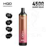 Load image into Gallery viewer, HQD XXL 4500 PUFFS 50MG - GUMMY BEAR HQD
