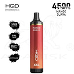 Load image into Gallery viewer, HQD XXL 4500 PUFFS 50MG - MANGO GUAVA HQD
