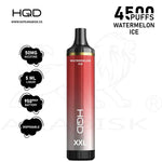 Load image into Gallery viewer, HQD XXL 4500 PUFFS 50MG - WATERMELON ICE HQD
