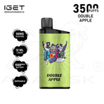 Load image into Gallery viewer, IGET BAR 3500 PUFFS 50MG - DOUBLE APPLE IGET BAR
