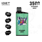 Load image into Gallery viewer, IGET BAR 3500 PUFFS 50MG - DYNAMIC MINT IGET BAR
