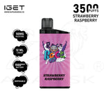 Load image into Gallery viewer, IGET BAR 3500 PUFFS 50MG - STRAWBERRY RASPBERRY IGET BAR
