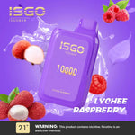Load image into Gallery viewer, ISGO BAR - LYCHEE STRAWBERRY 10000 PUFFS 50mg ISGO
