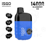 Load image into Gallery viewer, ISGO VEGAS 14000 PUFFS 20MG - BLUEBERRY ICE 
