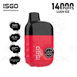 Load image into Gallery viewer, ISGO VEGAS 14000 PUFFS 20MG - LUSH ICE 
