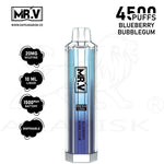 Load image into Gallery viewer, MRV CRYSTAL 4500 PUFFS 20MG - BLUEBERRY BUBBLEGUM 
