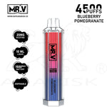 Load image into Gallery viewer, MRV CRYSTAL 4500 PUFFS 20MG - BLUEBERRY POMEGRANATE 
