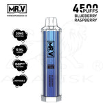 Load image into Gallery viewer, MRV CRYSTAL 4500 PUFFS 20MG - BLUEBERRY RASPBERRY 
