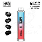 Load image into Gallery viewer, MRV CRYSTAL 4500 PUFFS 20MG - STRAWBERRY ICE CREAM 
