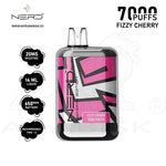 Load image into Gallery viewer, NERD BAR DIAMOND EDITION 7000 PUFFS 20MG - FIZZY CHERRY 

