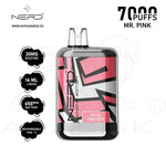 Load image into Gallery viewer, NERD BAR DIAMOND EDITION 7000 PUFFS 20MG - MR. PINK 
