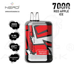 Load image into Gallery viewer, NERD BAR DIAMOND EDITION 7000 PUFFS 20MG - RED APPLE ICE 
