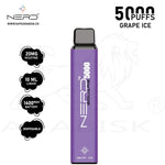 Load image into Gallery viewer, NERD SQUARE 5000 PUFFS 20MG - GRAPE ICE Frax Labs
