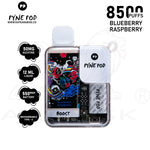 Load image into Gallery viewer, PYNE POD 8500 PUFFS 50MG - BLUEBERRY RASPBERRY PYNE POD
