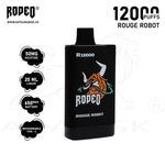 Load image into Gallery viewer, RODEO R 12000 PUFFS 50MG - ROUGE ROBOT RODEO
