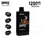 Load image into Gallery viewer, RODEO R 12000 PUFFS 50MG - TRAPSTAR RODEO
